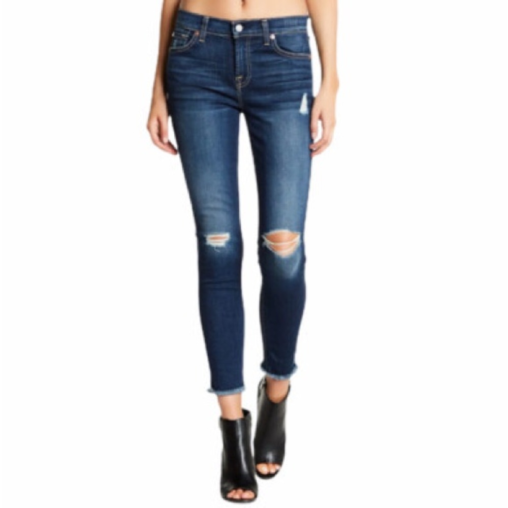 7FAM The Ankle Skinny Jeans